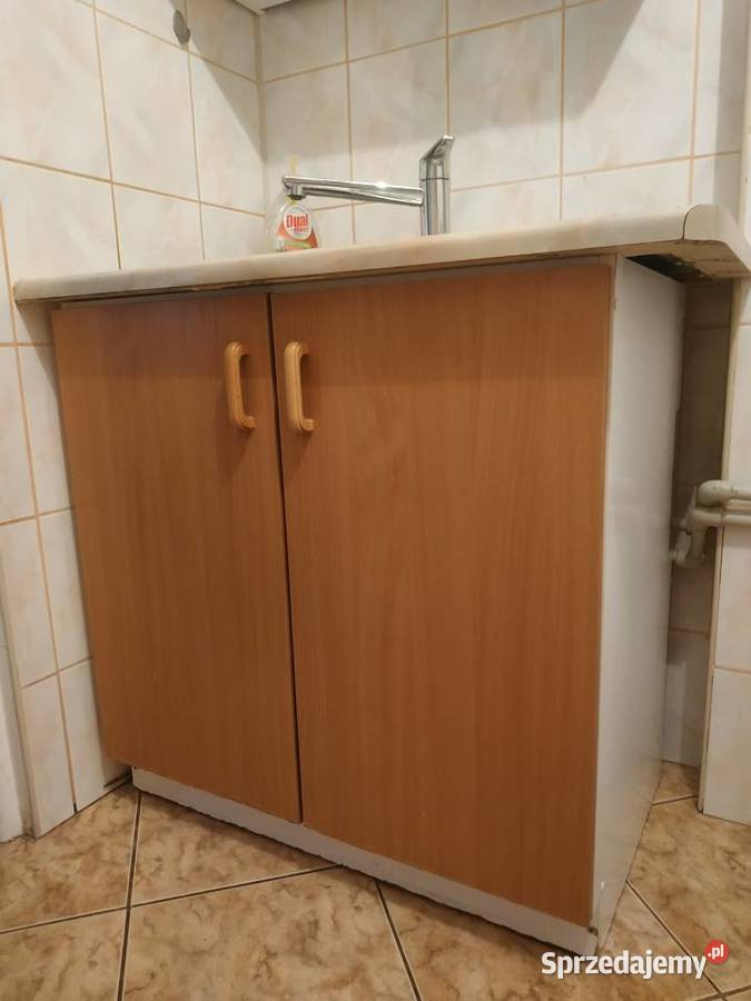 Meble kuchenne szafki zlewozmywak kran blat zlew Warszawa