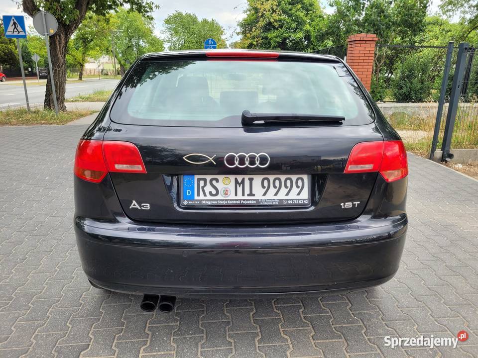 Audi A3 18 Turbo 160 2008r 1800cm3 A3 Tomaszów Mazowiecki