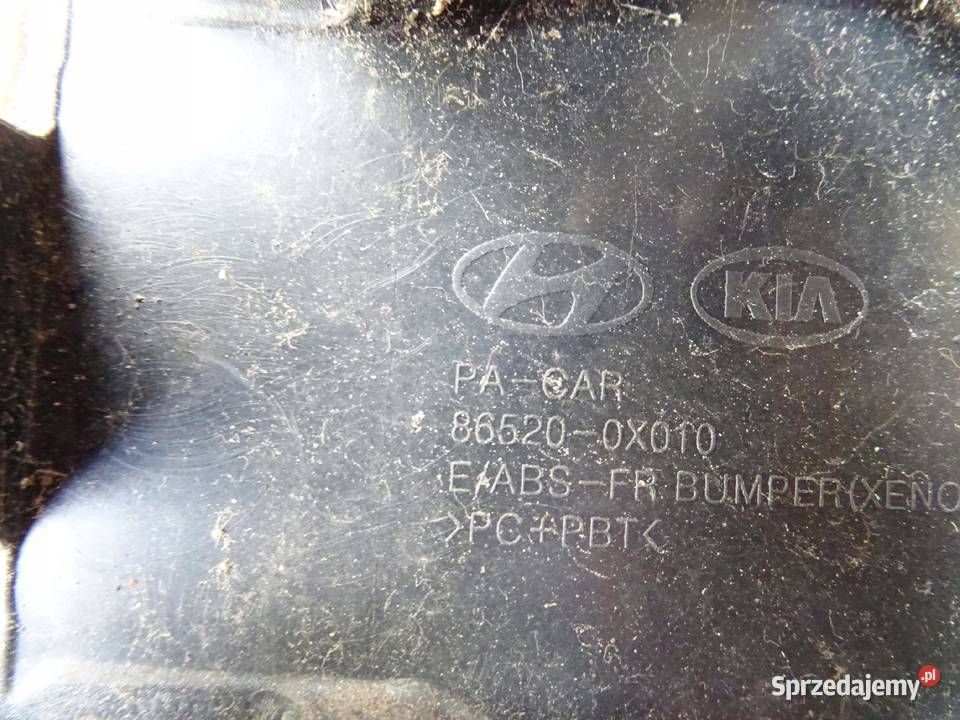 HYUNDAI i10 ABSORBER NA BELKE PRZÓD 200813 Zderzaki Gorzów Wielkopolski