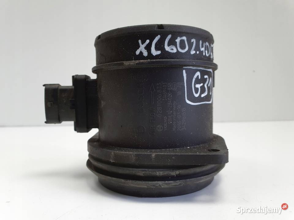 PRZEPŁYWOMIERZ Volvo XC60 24 D5 POWIETRZA