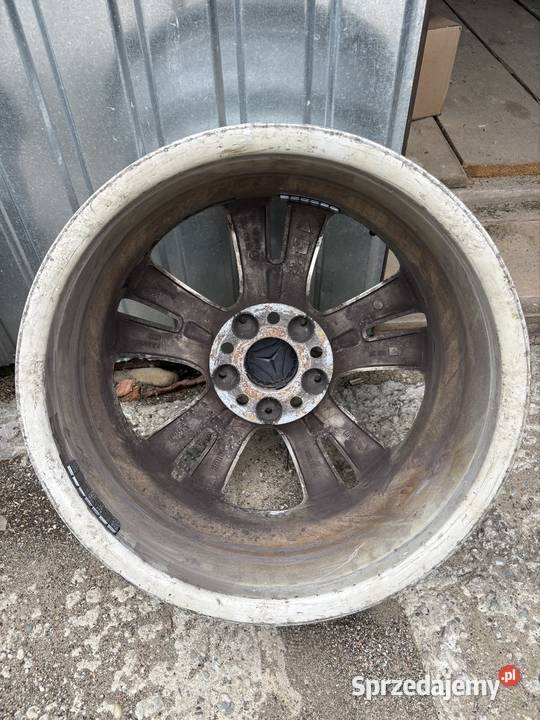 Komplet alufelg Mercedes rozmiar 5x112 75x17 Średnica 17" Sułkowice