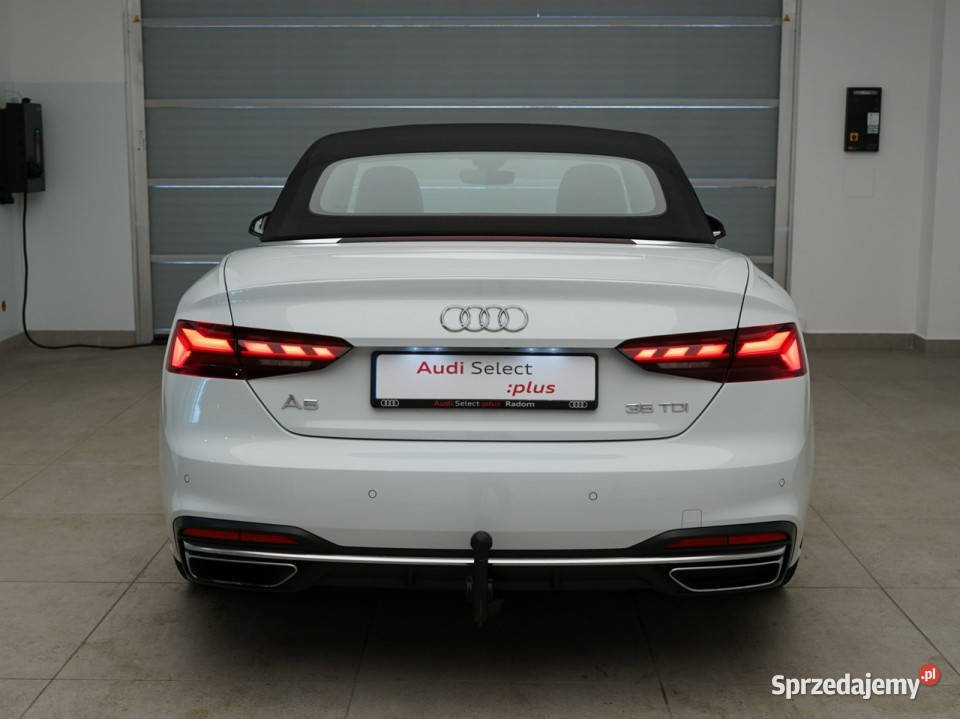Audi A5 Cabrio 35TDI 163 Sline LED VirtualPLus czujnik deszczu