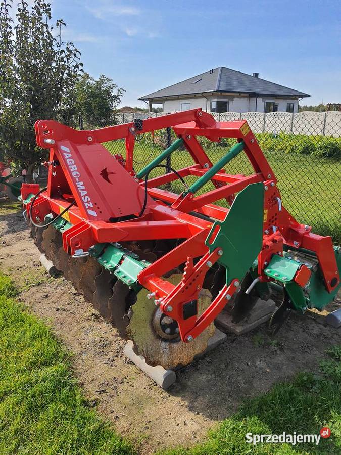 Agregat talerzowy Agro masz 27m prawie nowyBrona