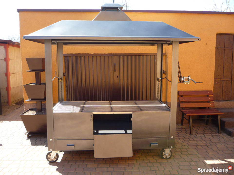 Grill gastronomiczny cateringowy blacha 6mm Damasławek