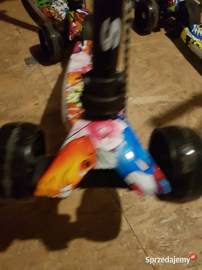 HULAJNOGA BALANSOWA CZTEROKOŁOWA KOŁA LED wielkopolskie Głogowa