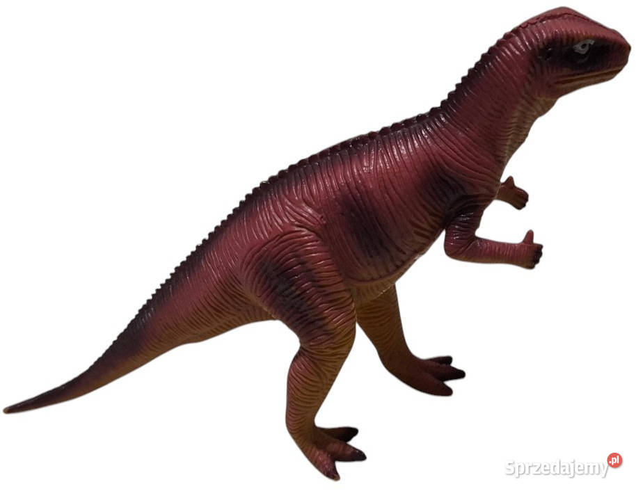 Dinozaur Iguanodon 5x15x12 Zabawka figurka śląskie Czeladź