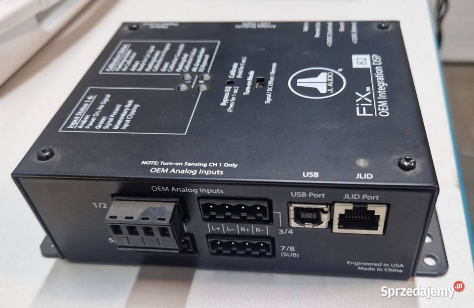 JL Audio FiX 82 OEM Integration DSP procesor opolskie