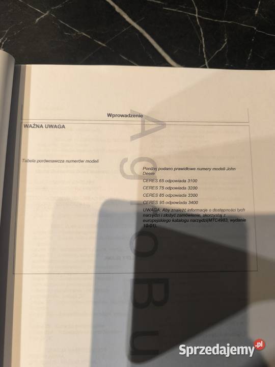 INSTRUKCJA SERWISOWA RENAULT CERES TWINSHIFT 95 Poradniki, albumy i reportaże Kamień Pomorski