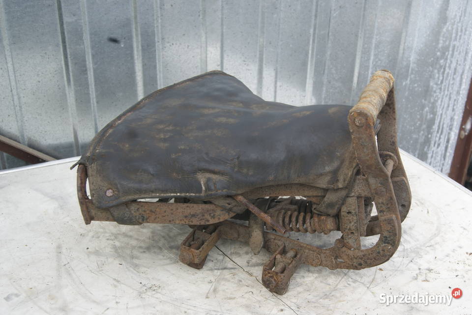 SIEDZENIE SKÓRZANE LATA 20 LATA 30