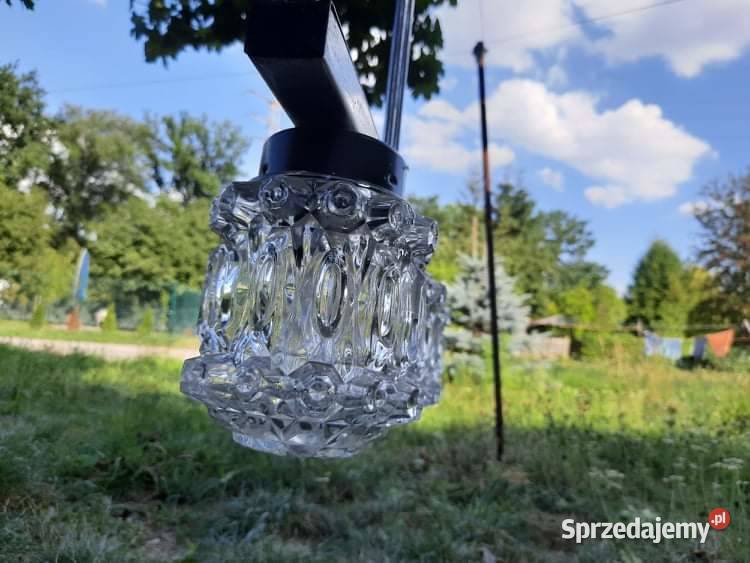 retro lampa wisząca Kamenick enov lata 60 te dolnośląskie Lubań