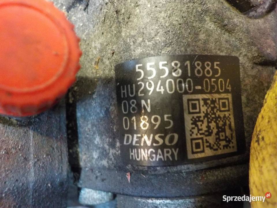 ZAFIRA B ASTRA 17 CDTI pompa wtryskowa 55581885 Pompy wtryskowe