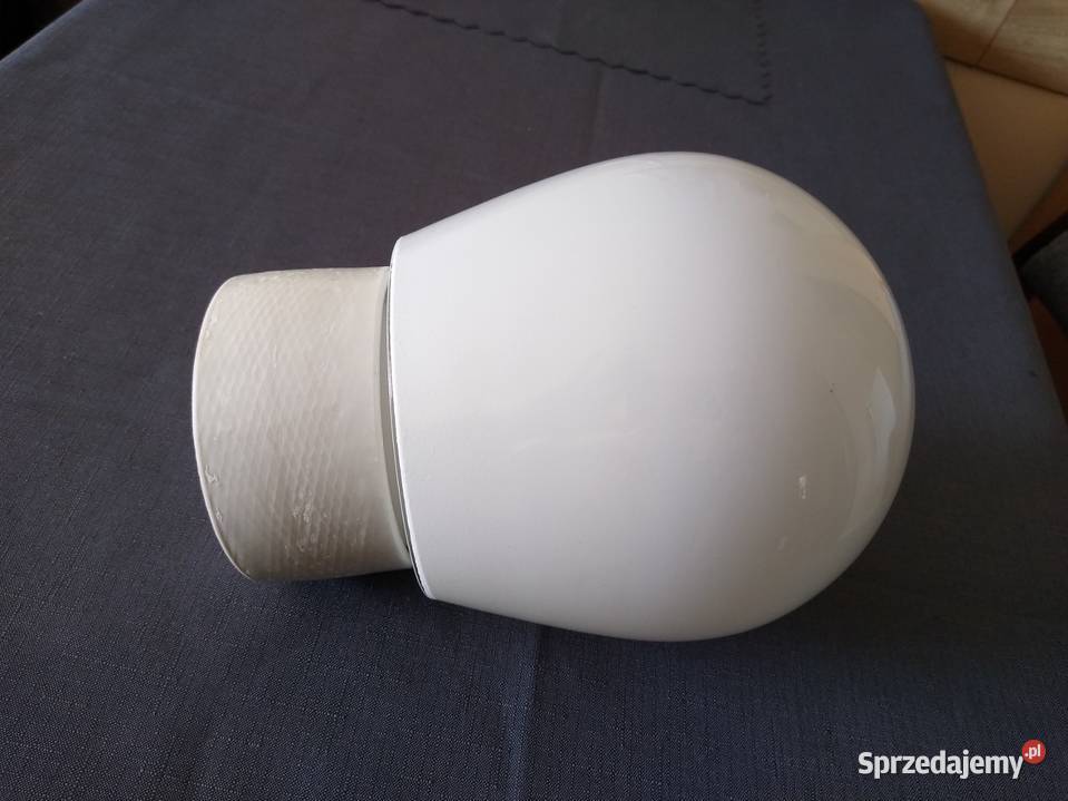 Lampa sufitowo ścienna ceramiczna PRL Bolków sprzedam
