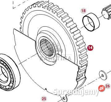 Fendt 930 933 936 939 942 Vario Gen 6 Koło Jastrzębniki