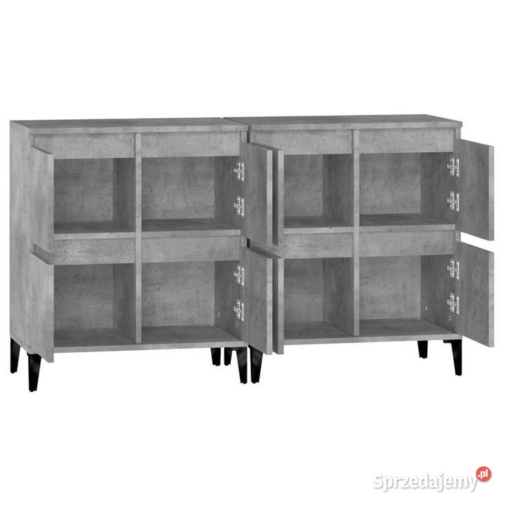 Komody 2 szarość betonu 60x35x70 WM3185763 Komody Warszawa sprzedam