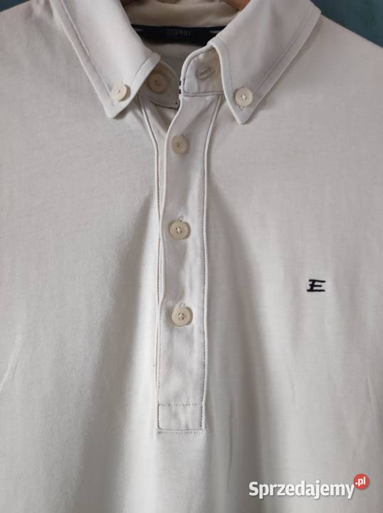 Esprit koszulka polo z kołnierzykiem krótki świętokrzyskie