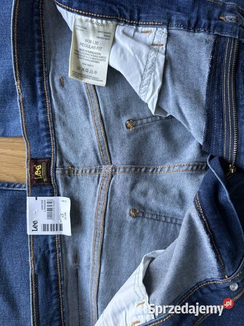 Lee jeans Brooklyn bawełna elastan 3630 Dąbie