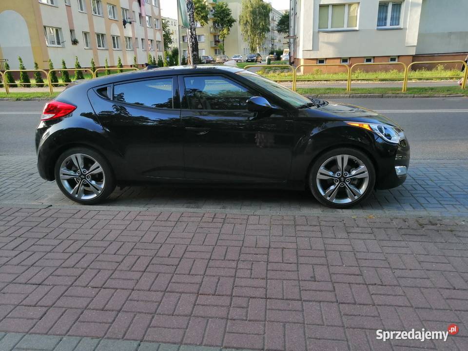 Hyundai Veloster 2016 automat niski przebieg uszkodzony Szczecinek