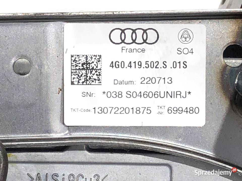 KOLUMNA KIEROWNICZA AUDI A6 C7 4G0419502S 1018 sprzedam