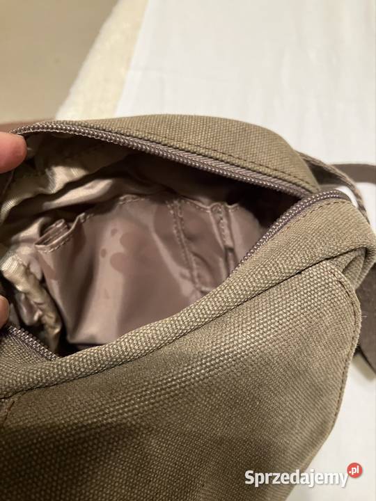 Mała torebka w odcieniu khaki marka premium Legnica sprzedam