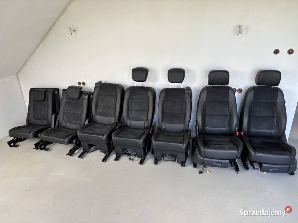 Fotele Sharan Alhambra 7N 7 osób skóra alcantara sprzedam