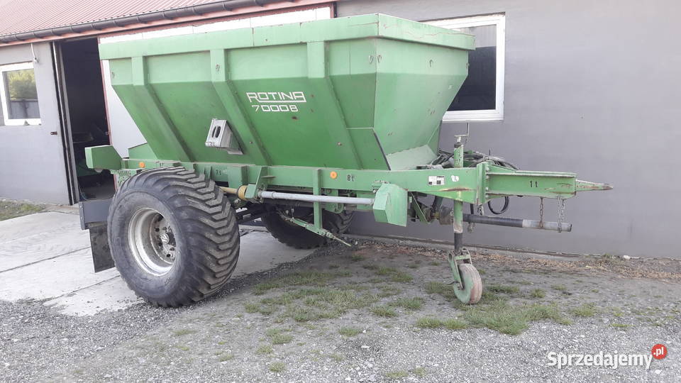 Rozsiewacz do wapna Bredal 7ton nieuszkodzony Iłża