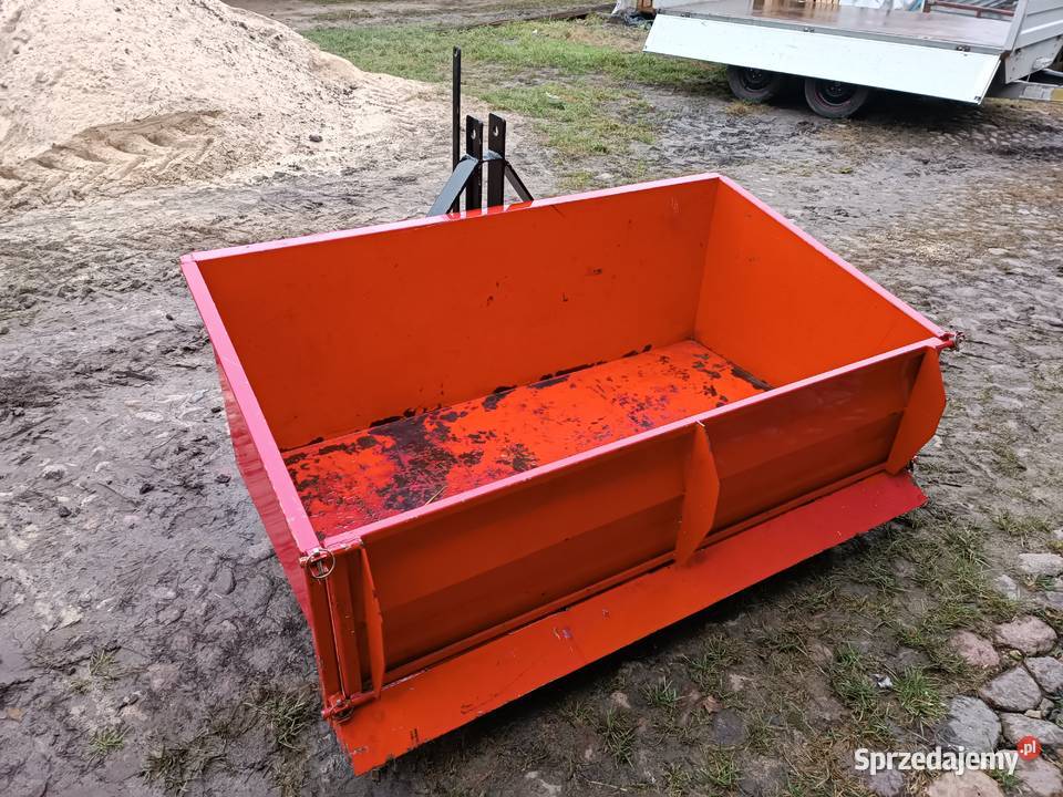Skrzynia transportowa do ciągnika z wywrotem mazowieckie Żelechów