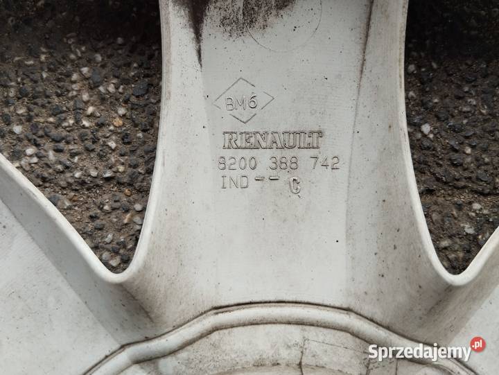 Kołpak Renault 15 8200388842 Taranis Clio III śląskie Kamieniec