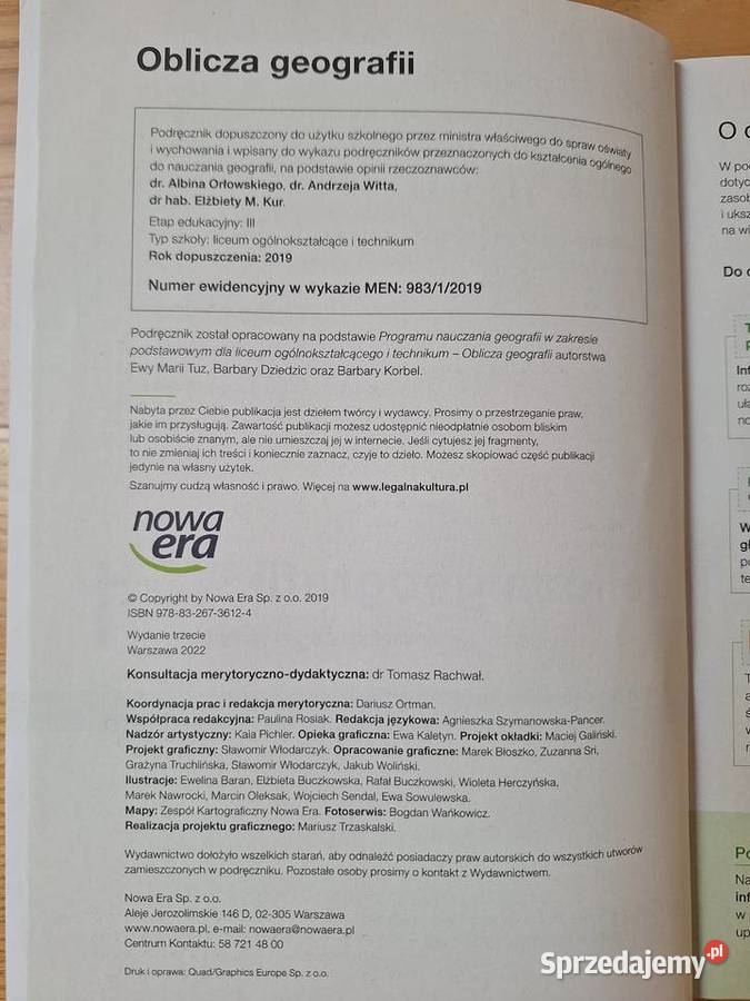 Oblicza geografii 1 Zakres podstawowy Nowa Era pomorskie Gdańsk