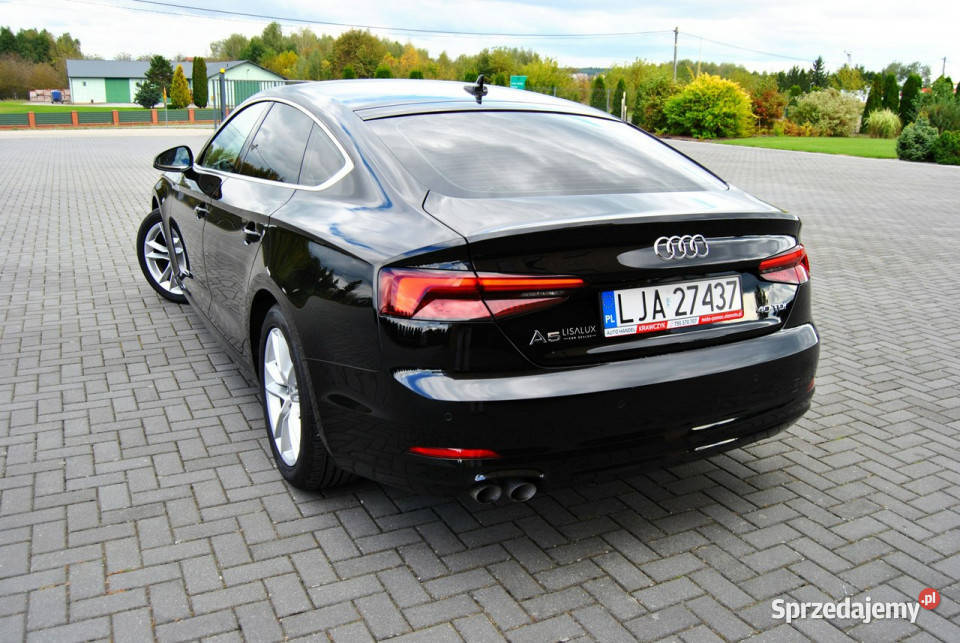 Audi A5 STronic 20TDI 190 Biała SKÓRA wymianie Modliborzyce