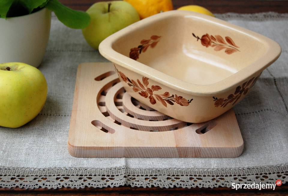 Podstawka podkładka drewniana drewno bukowe Akcesoria kuchenne Lublin