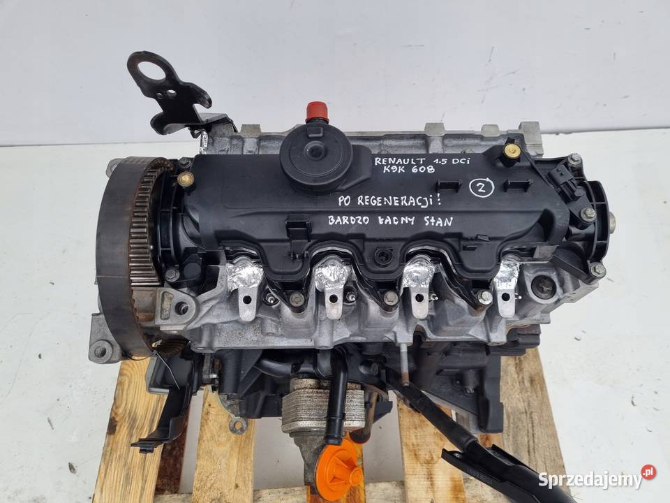 SILNIK REGENERACJ Renault Captur 15 DCI K9K608 osobowe Janów sprzedam