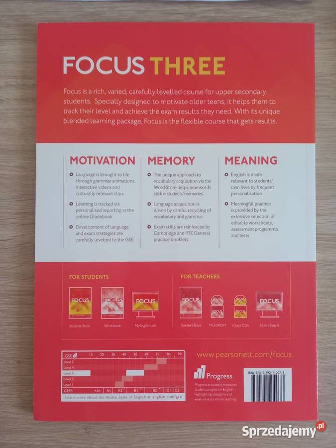 Focus BRE 3 Students Book MyEnglishLab Pack Lublin