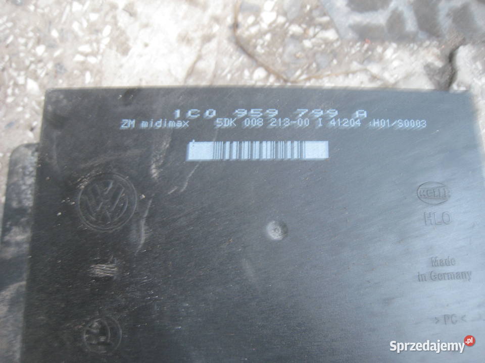 Moduł Komfortu Skoda Volkswagen Seat 1C0 959 799 osobowe Kraków