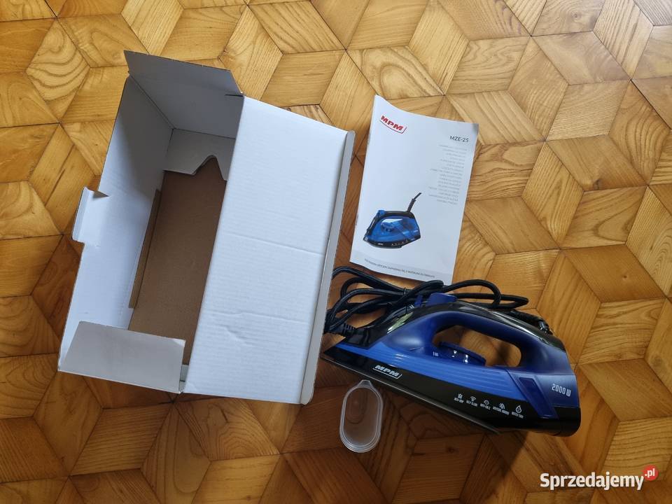 Żelazko parowe z nieprzywierającą powłoką MPM lubelskie Lublin