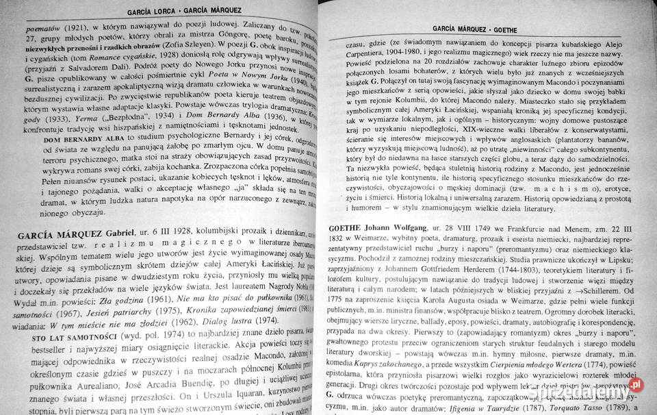 Leksykon lektur szkolnych Tomasz Miłkowski twarda lubelskie Chełm