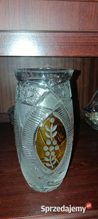 Wazon kryształowy wys 26 fi 12 Wrocław