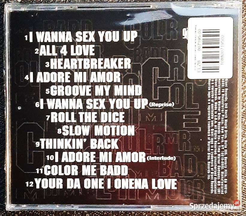 Album CD Zespołu COLOR Me BADD Album Cmb CD śląskie Katowice