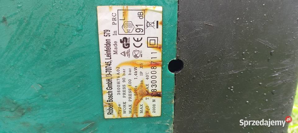 Kosiarka BOSCH ROTAK 43 i myjka ciśnieniowa śląskie Paniówki