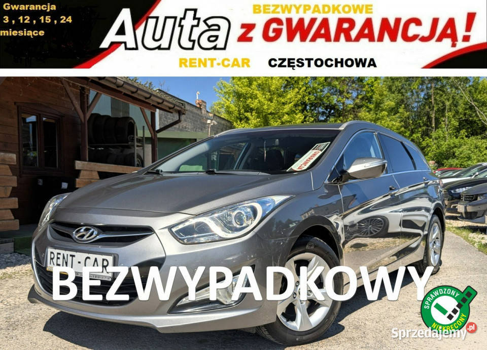 Hyundai i40 17CRDi116OPŁACONY Bezwypadkowy szary śląskie Częstochowa sprzedam