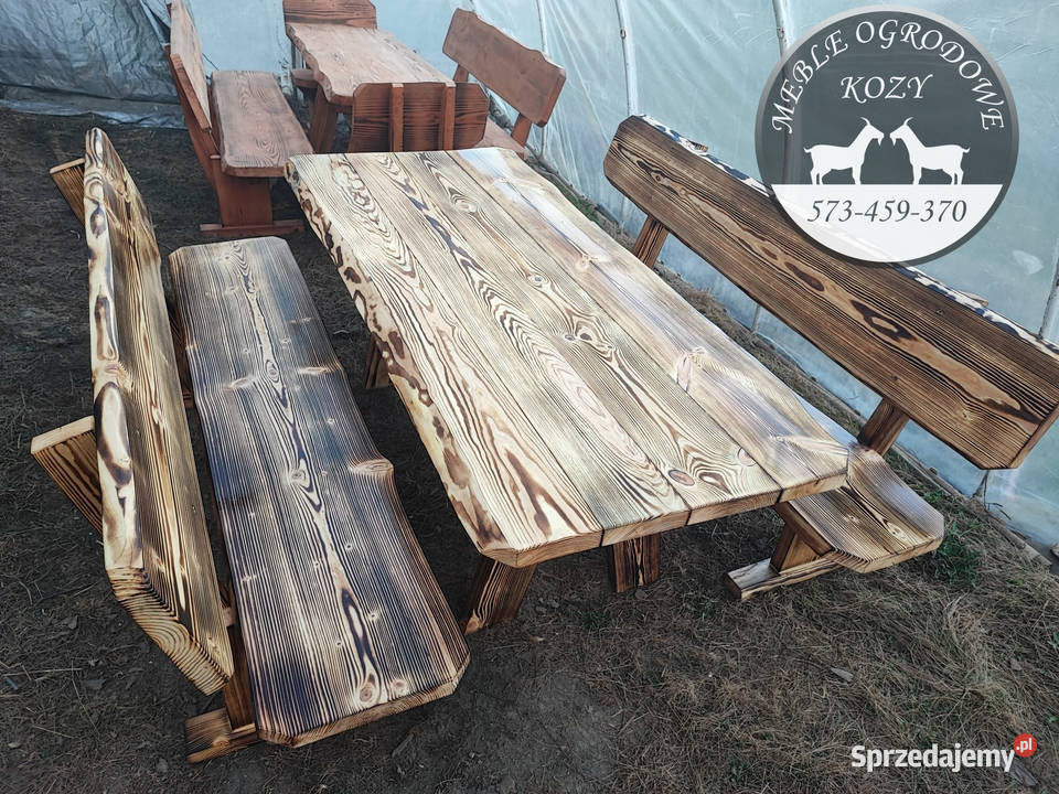 WYPRZEDAŻ POSEZONOWA Meble góralskie ogrodowe Ogród Ełk