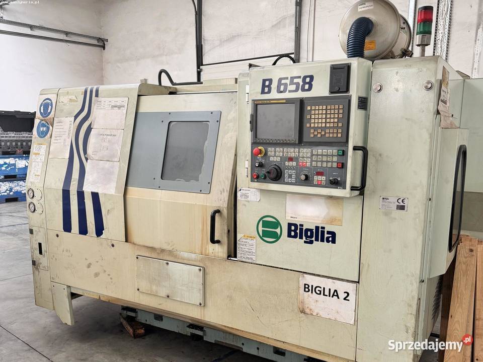 Tokarka CNC BIGLIA B658B dolnośląskie