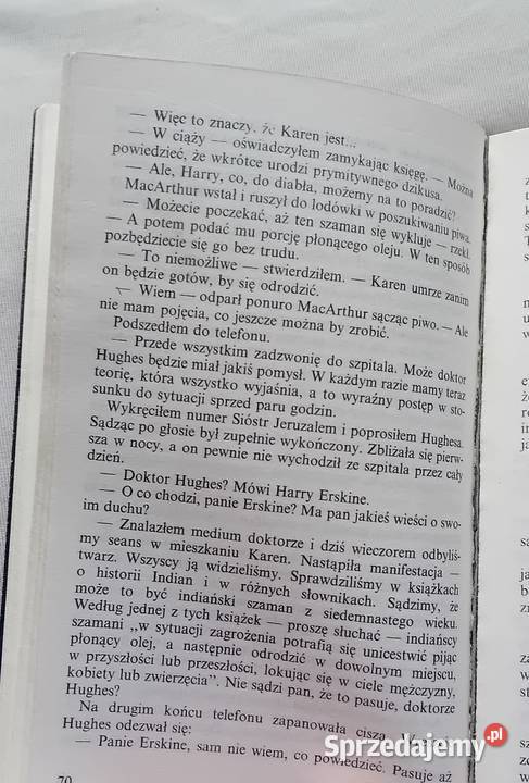 Graham Masterton Manitou Amber 1989 rWydanie I Koźminek