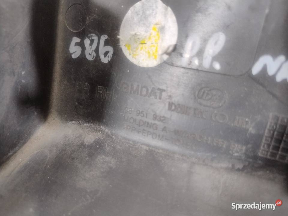LISTWA PROGU PRAWY PRZÓD CHEVROLET MATIZ