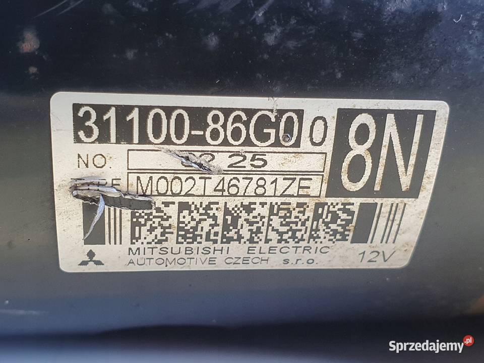 ROZRUSZNIK Suzuki Grand Vitara II 16 16V Rudka