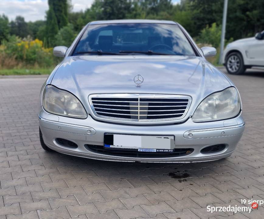 Mercedes w220 32 cdi chip 280hp super stan automatyczna Łódź sprzedam