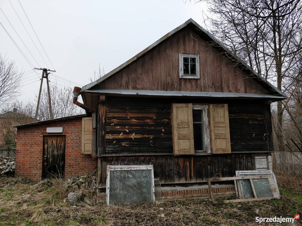 Dom drewniany do przeniesienia bale blacha Piotrków Pierwszy
