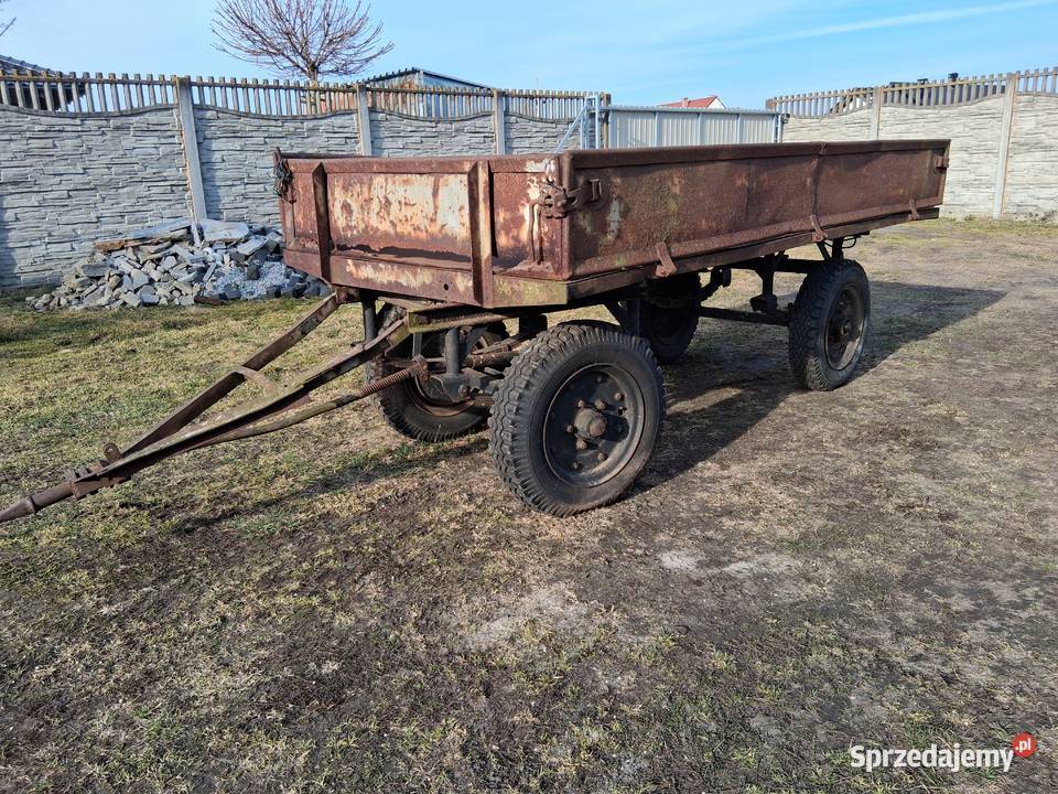 Przyczepa rolnicza Multicar do mini traktorka wielkopolskie Żydowo