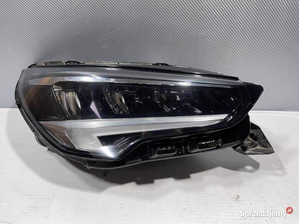 OPEL CORSA F PRAWA LAMPA PRZÓD FULL LED Oświetlenie wielkopolskie Ostroróg