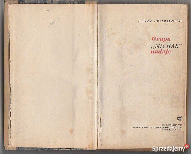 7666 GRUPA MICHAŁ NADAJE PIOTR ZIÓŁKOWSKI Proza i poezja Czyrna