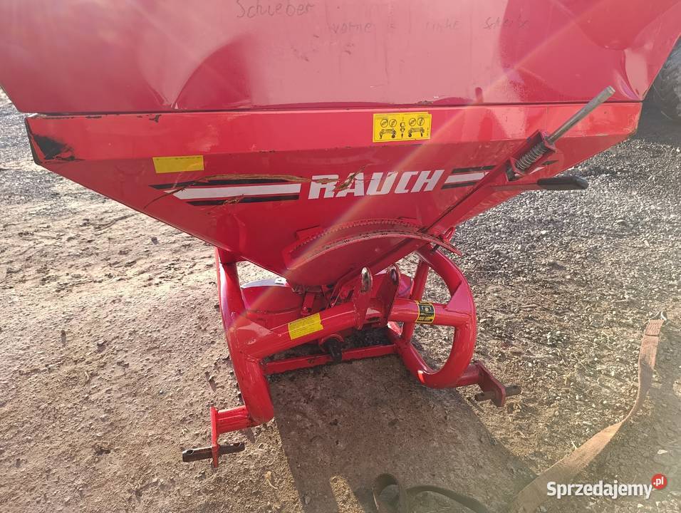 Rozsiewacz rauch sadowniczy amazone mazowieckie Rawica Stara